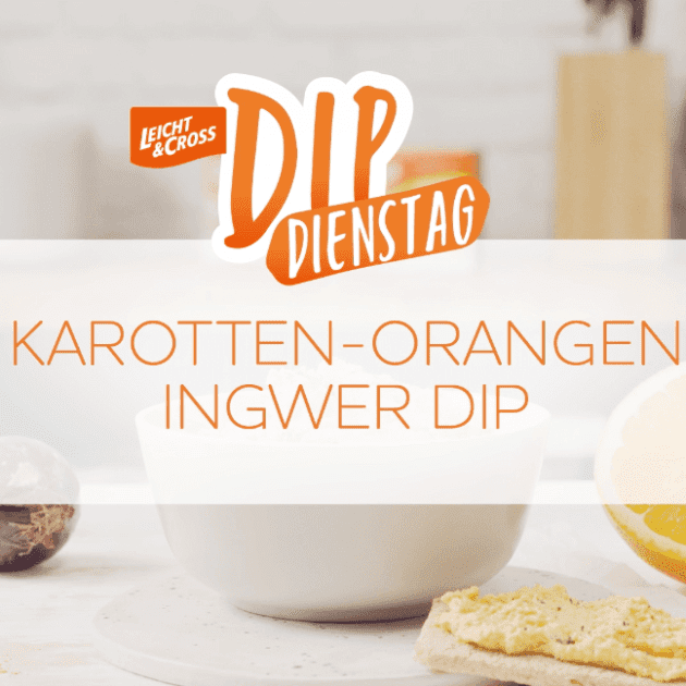 Zubereitungsvideo Karotte-Orange-Ingwer Dip