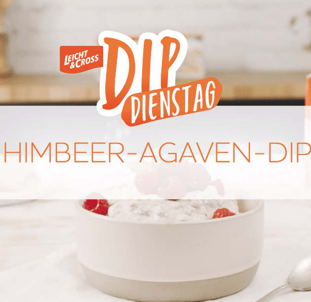 Zubereitungsvideo: Himbeer Agaven Dip