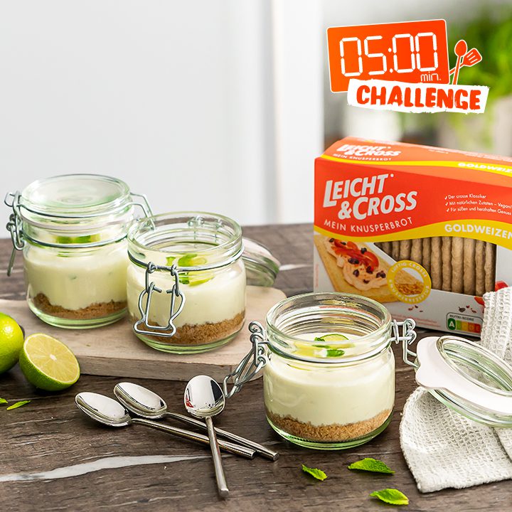 5-Minuten-Challenge: Joghurt-Limetten-Mousse - LEICHT&amp;CROSS