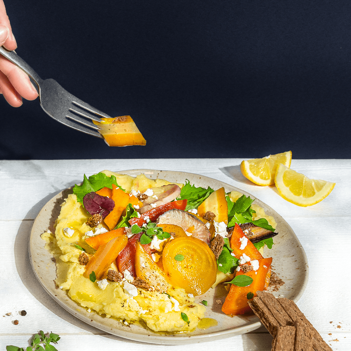 Geröstetes Herbstgemüse mit LEICHT&CROSS Rustica - LEICHT&CROSS Geröstetes Herbstgemüse mit LEICHT&CROSS Rustica - LEICHT&CROSS