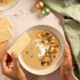 Pilz Maronen Suppe mit LEICHT&CROSS Knusperbrot